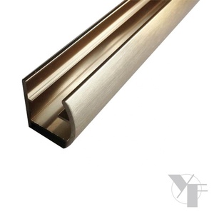 โพรไฟล์เอชอะลูมิเนียมชุบผิวทนทานแบบกำหนดเองสำหรับการก่อสร้าง - Product Image 2