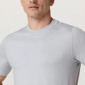 Collection d'été pour hommes avec logo personnalisable pour les acheteurs en gros, col rond, coupe décontractée pour l'été, avec service OEM - Product Image 2