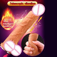 Gode énorme en silicone artificiel réaliste doux vibrateur à tête mobile jouet sexuel adulte pour femmes + 91 9618678282 - Product Image 2