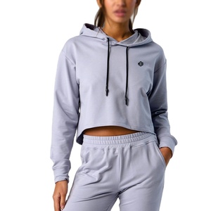 Sudaderas Cortas Personalizadas para Mujer, Ropa Urbana y Casual Personalizada, Fabricante de Marca Privada al por Mayor, Estilo Estadounidense - Product Image 1