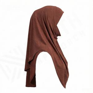 Voile musulman en coton et polyester, design tendance, style femme, entièrement couvrant, doux et de qualité supérieure, vente en gros - Product Image 3