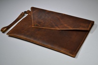 Housse de voyage personnalisée de haute qualité en cuir pleine fleur pour ordinateur portable en feutre pour hommes femmes étui pour ordinateur portable couverture de travail d'affaires