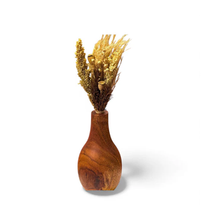 High Quality Wood Flower Vase Decoration Solid Wood Vase Decorative Piece For dining <b>Table</b> Decoration Crafts - Product Image 2