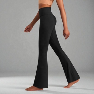 Ensemble de leggings et soutien-gorge de sport respirants pour femmes, fabriqués en usine, au-dessus du genou, sans couture, pour le yoga - Product Image 2