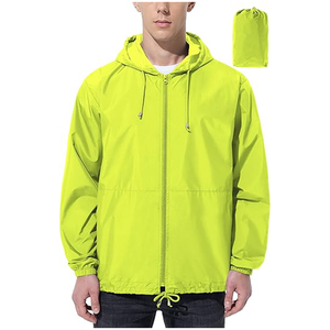 Custom Logo Windbreaker <b>Jacket</b> <b>Men</b> Waterproof Hooded Sports <b>Jacket</b> Bulk Supplier - Product Image 1