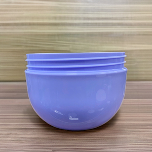 โถครีมเครื่องสำอางพลาสติกเปล่ารูปทรงชาม ODM โถใส่ครีมผนังชั้นเดียวสำหรับครีมทาตัว - Product Image 6