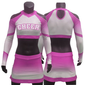 Maillot de baseball personnalisé à paillettes avec nom et numéro d'équipe, chemise de cheerleading pour adulte, tenue de football américain à paillettes - Product Image 2