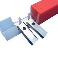 Grattoir à peinture 50x12x1.5mm, lames de remplacement en carbure de tungstène pour grattoir à peinture