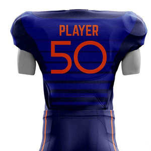 Uniforme de Fútbol Americano, Jersey y Pantalones Transpirables de Poliéster Sublimado Premium, Logotipo Personalizado, Marca Privada, OEM, Venta al Por Mayor, Equipo de EE. UU. - Product Image 4