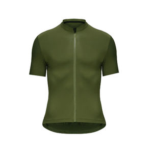 Jersey de Ciclismo Personalizado para Hombre, Manga Corta, 100% Poliéster, Secado Rápido, Tela de 160g, MOQ Bajo - Product Image 2