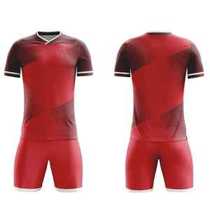 Anti Wrinkle Breathable Soft Quick Dry Stretchable Comfortable Durable Washable Tear Proof Custom <b>Colour</b> Soccer Uniform - Product Image 4