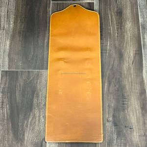 Soporte para Paños de Cuero Vacuno Hecho a Mano con Diseño Floral y Anillos Metálicos Resistentes para Decoración del Hogar, Granero y Estilo Western - Product Image 6