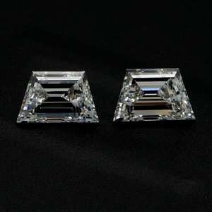 Par de Diamantes Cultivados en Laboratorio con Corte Trapezoidal, 1.01 Quilates, Certificados por IGI, Piedras Sueltas para la Fabricación de Joyas, Pendientes y Colgantes - Product Image 4
