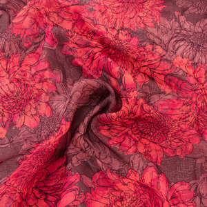 Tissu en coton imprimé Paisley ethnique, textile tissé doux pour vêtements, style lin, utilisation pour l'habillement - Product Image 4