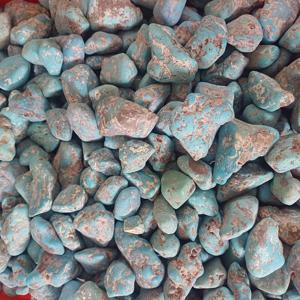 Lote de Turquesa Natural Kingman en Bruto - Venta al por Mayor de Piedras Preciosas Azules Crudas de Arizona - Product Image 1