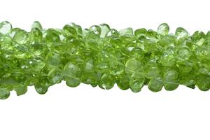 Perles de pérolite AAA facettées en forme de poire, 5-7 mm, 8 pouces, percées en haut, trou de 0,40 mm pour la fabrication de bijoux - Product Image 4