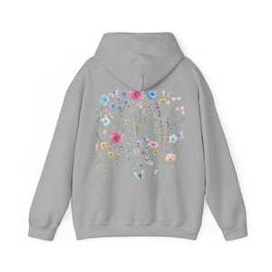 Sudadera con Capucha Estampada Floral Estética 2026, Estilo Vintage Cottagecore, de Forro Polar Grueso, Oversize - Product Image 2