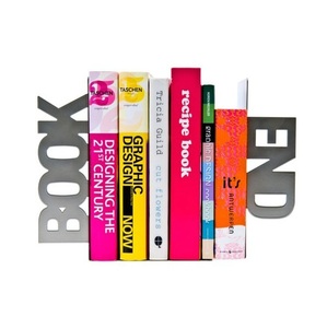 Sujetalibros de Metal Negro con Diseño de Planta Monstruo, Creativos Soportes de Hierro para Libros, Decoración para Estanterías de Hogar u Oficina, a Precio Económico - Product Image 2