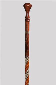 ไม้เท้าแกะสลักทำมือ ด้ามจับทองเหลืองขัดเงา สำหรับใช้ในชีวิตประจำวัน เหมาะสำหรับผู้ชายและผู้หญิง - Product Image 2