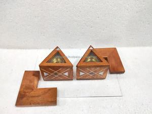 Exclusivo Juego de Regalo de Quemador de Incienso de Sándalo con Incrustaciones de Nácar y Anís Estrellado, Hecho a Mano, de Lujo, Religioso, para Eid, Ramadán, Árabe - Product Image 4