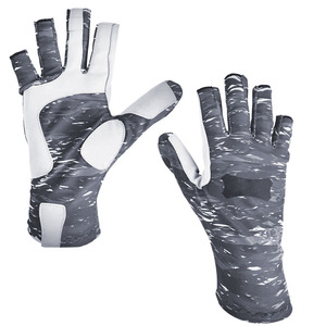 Anti-Slip Lightweight Safety <b>Gloves</b> for Fishing and Motorcycle Riding Breathable Work <b>Gloves</b> Half-Finger - Product Image 1