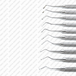 Surgical Instrument 10pcs Dental Excavators Double Ended Stainless Steel Restorative Endodontic Caries Removal Instruments - Product Image 5