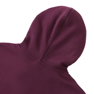 Sudadera con capucha y cremallera completa personalizada de fábrica, versión extragrande con patrón de color sólido, logotipo impreso personalizado - Product Image 5