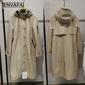 New Woman Spring Jacket Ladies Trench Coat Custom Trench Coat With Belt Ladies Trench Coat Custom Logo Wholesale Factory - Product Image 6