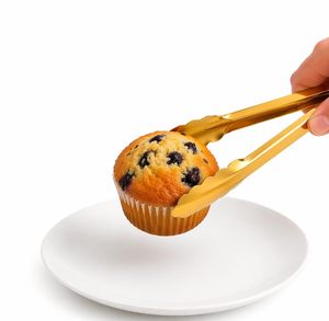 Golden Stainless Steel <b>Serving</b> <b>Tong</b> 24 x 3 cm for Cakes Pastries Desserts Snacks Bread Kitchen Restaurant Buffet <b>Serving</b> Utensil - Product Image 4