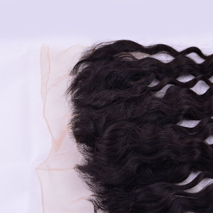 Pelo Remy sin procesar alineado con cutícula de la mejor calidad, encaje frontal indio HD con características suaves y duraderas - Product Image 4