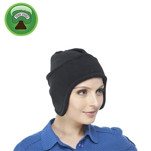 Hot Sale Black <b>Fleece</b> Black Men Head Warmer for Ski - Product Image 4