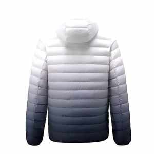 Wholesale <b>Top</b> Quality Custom Logo Nylon Winter Quilted Jacket <b>Bubble</b> Coat Men Puffer Jacket New Design Reasonable Price OEM - Product Image 5