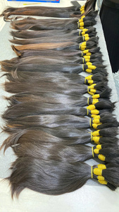 Extensiones de Cabello Humano Vietnamita 100% Natural, Cabello Virgen, Negro Natural, Liso Sedoso, Calidad Duradera - Product Image 5