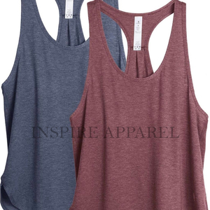 Camiseta Deportiva sin Mangas para Mujer, Diseño Simple, Color Sólido, Transpirable, Ecológica, para Entrenamiento, Fitness, Yoga, Gimnasio - Product Image 3