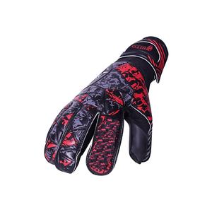Gants de gardien de but pour vêtements de sport, paume avant en latex allemand de 4 mm, dos en silicone imprimé, coupe hybride, enveloppe du pouce - Product Image 3