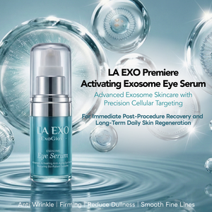 LA EXO ไลท์เทนนิ่ง แอนตี้ริงเคิล ไวท์เทนนิ่ง พัฟฟีนส์ อาย คอนทัวร์ รีไวทัลไลซิ่ง ทรีทเมนท์ เอ็กโซโซม อาย ดรอป ดาร์ค ซีเคิร์ล เซรั่ม - Product Image 4