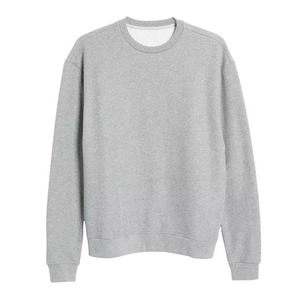 เสื้อสเวตเตอร์คอกลมสีเทาสำหรับผู้หญิง แขนยาว สวมใส่สบาย ระบายอากาศได้ดี เหมาะสำหรับฤดูใบไม้ร่วง - Product Image 1