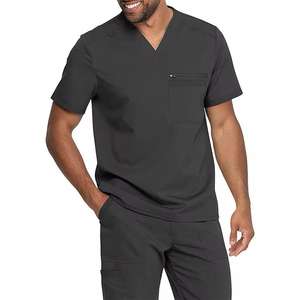 Tenues d'infirmières professionnelles de haute qualité, blouses médicales à manches courtes, pantalons, ensembles d'uniformes d'hôpital pour hommes et femmes - Product Image 3