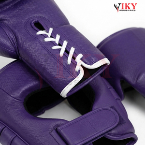 Servicio OEM ODM, Marca Privada, Conjuntos de Equipo de Boxeo de Color Morado Sólido con Diseño Texturizado, Estilo Rib Blanco, Buena Calidad, Nueva Llegada - Product Image 6