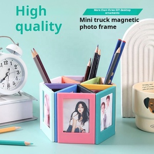 3 Inch 8.6*5.4cm Réfrigérateur DIY Combinaison magnétique Cadre photo carré pour <span class=keywords><strong>Fujifilm</strong></span> Instax Mini Film pour afficher vos photos - Product Image 6