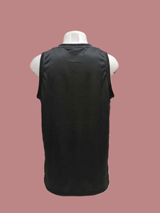 เสื้อบาสเก็ตบอลผู้ใหญ่แบบกำหนดเอง แขนกุด คอวี ผ้าตาข่าย โพลีเอสเตอร์ 100% สำหรับฤดูร้อน พิมพ์หมายเลขทีมและชื่อทีมด้านหน้า ชุดยูนิฟอร์ม - Product Image 2