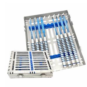 8 piece dental <b>chisel</b> <b>set</b> implant surgery instruments professional dental kit - Product Image 1