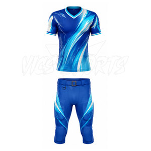Uniforme de football américain de style premium, tissu respirant, uniforme de football américain pour les matchs, uniforme de football américain - Product Image 2