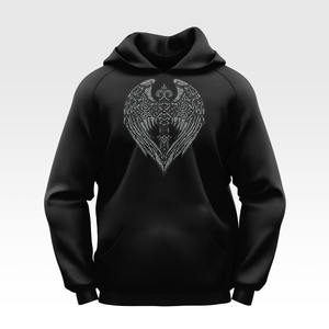 Sweat à capuche pour homme avec strass, coupe décontractée, tissu doux et détails brillants tendance, idéal pour les tenues quotidiennes. - Product Image 5