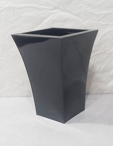 Modern Geometric Metal <b>Planter</b> Tall Hexagon Plant Pot Indoor Outdoor Decorative <b>Planter</b> <b>Box</b> Contemporary Garden Flower Pot. - Product Image 3