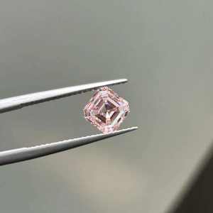 Diamante de Corte Asscher de 1.68ct, Venta al por Mayor, Certificado IGI, Claridad VVS, Diamantes Sueltos para Joyería, Diamante Rosa Fantasía Cultivado en Laboratorio CVD - Product Image 1