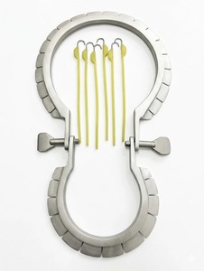 Anneau rétracteur chirurgical Lone Star avec 10 crochets, ensemble d'instruments chirurgicaux, système de rétraction abdominale réutilisable en acier inoxydable - Product Image 2