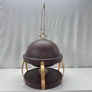 Plat de service rond en céramique argentée, chauffe-plat de buffet, vente en gros, personnalisable pour hôtels et restaurants - Product Image 2