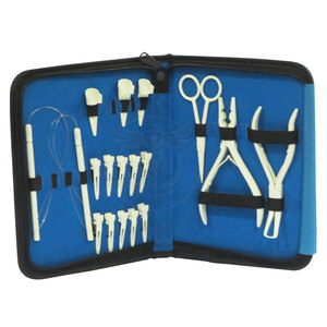 Kit de Herramientas de Acero Inoxidable para Extensiones de Cabello para Uso en Salón, Estilismo y Servicios OEM - Product Image 1