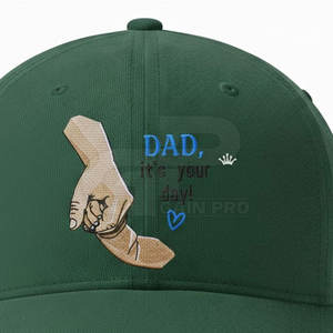 Chapeau pour la fête des pères, cadeau pour papa avec message brodé, sangle réglable et ajustement confortable au quotidien - Product Image 5
